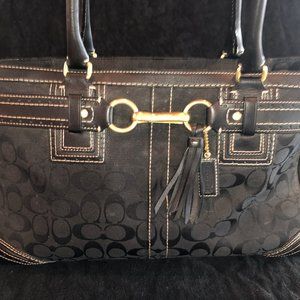 Coach Signature Hampton Carry-all Tote